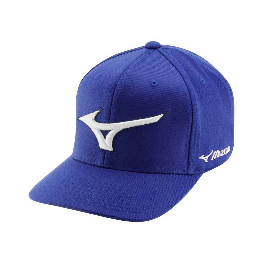 Mizuno Men's Diamond Snapback Baseball Hat Royal (370278-XIQ)